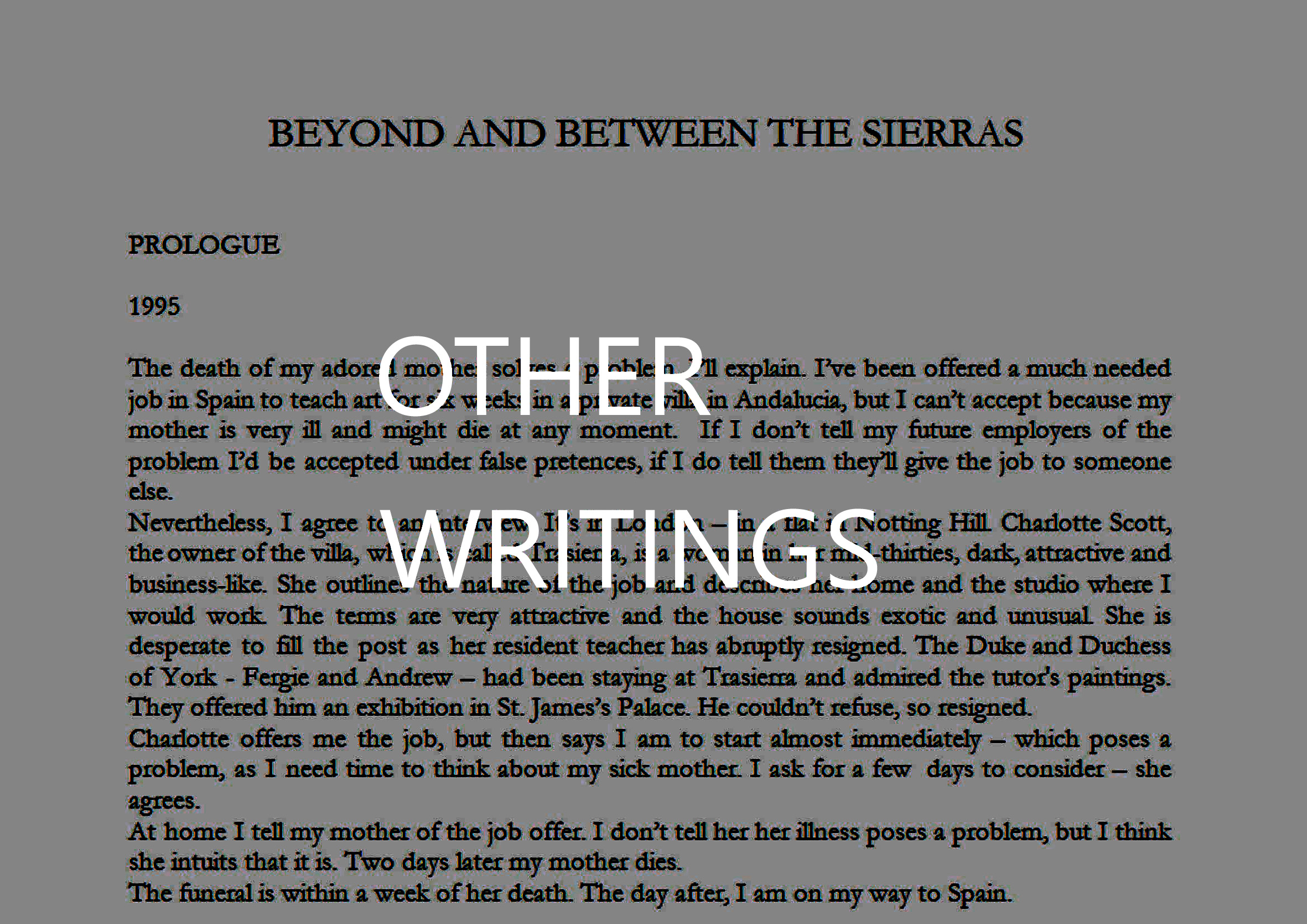 OTHER WRITINGS